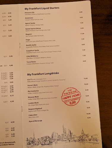 Comentarii opinii despre Restaurant MyFrankfurt