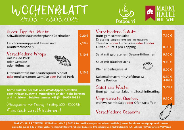 Potpourri Rottweil Markthalle