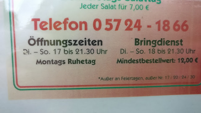 Restaurant La Fantasia - Obernkirchen