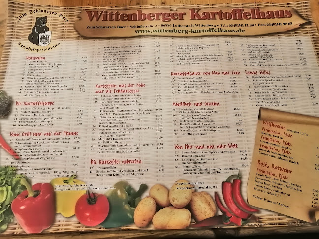 Wittenberger Kartoffelhaus Zum Schwarzen Bär - Lutherstadt Wittenberg