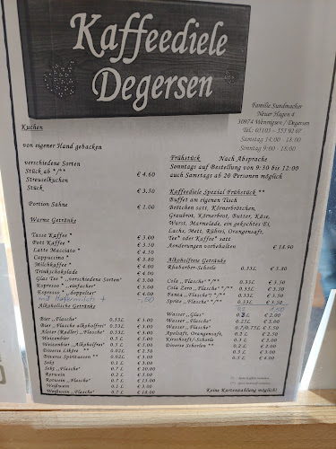 Kaffeediele Degersen