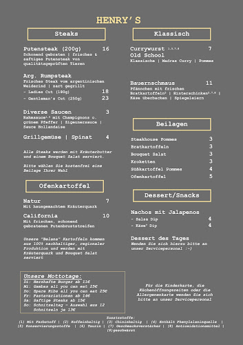 Comentarii opinii despre Henry's By Nato