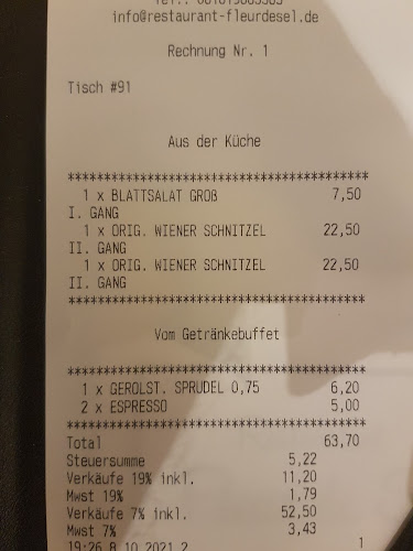 Restaurant Fleur de Sel