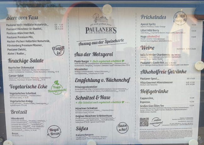 Comentarii opinii despre Paulaner's im Wehrschloss GmbH