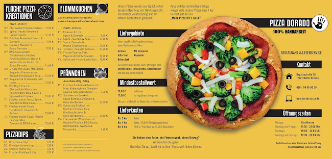 Opinii despre Pizza Dorado în Berlin - Gastronomie und Hotellerie