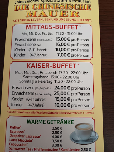 China-Restaurant Die Chinesische Mauer - Leverkusen