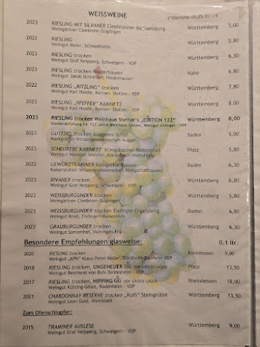 Weinhaus Stetter -Weinhandel & Weinstube