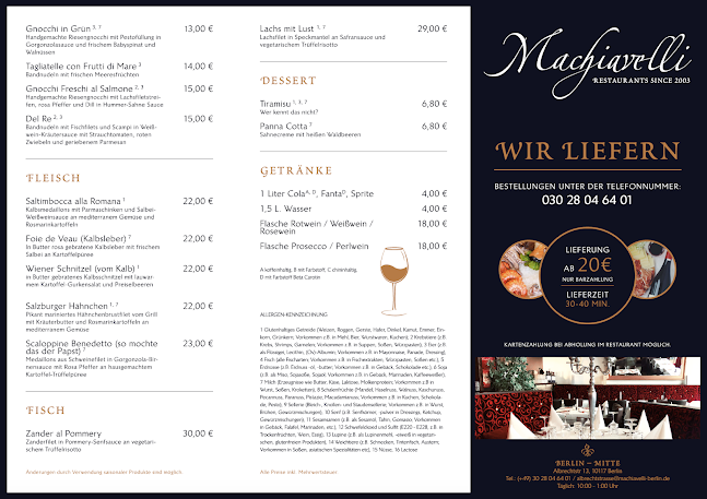 Machiavelli Restaurant - Restaurant in Mitte