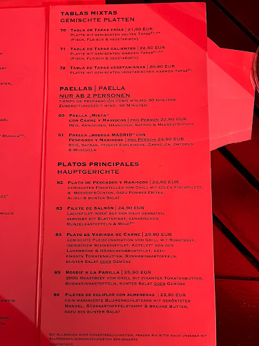 Opinii despre bodega MADRID în Dresden - Gastronomie und Hotellerie