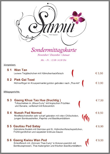 Opinii despre Thai-Restaurant "Samui" Catering Kochkurse Duisburg în Duisburg - Gastronomie und Hotellerie