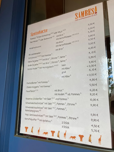 Zoorestaurant SAMBESI - Eintritt erforderlich