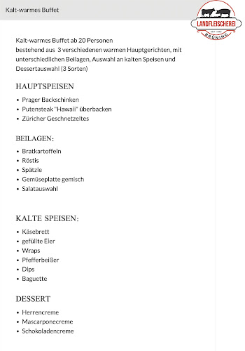 Comentarii opinii despre Fleischerei Brüning - Landfleischerei, Partyservice, Saalvermietung