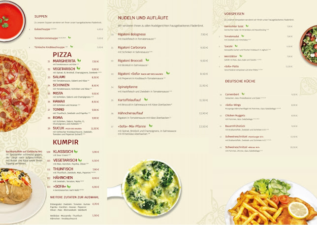 Das Sofa - Restaurant, Hotel und Spätkauf und Lieferdienst - Gastronomie und Hotellerie