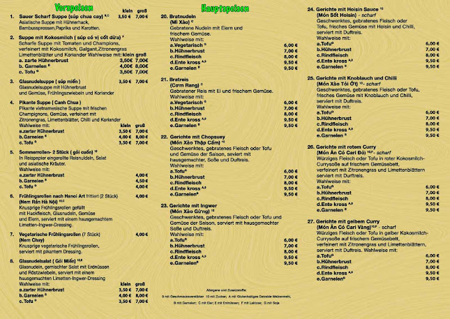 Asia Today Vietnamesische Küche