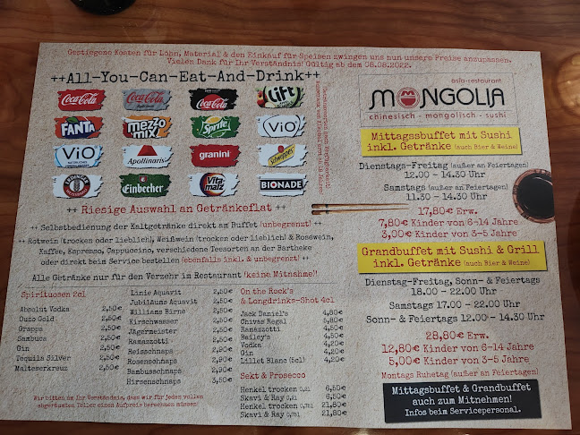 Opinii despre Asia Restaurant Mongolia în Hildesheim - Gastronomie und Hotellerie