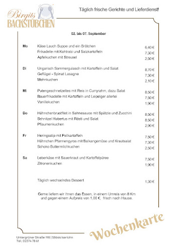 Birgit's Backstübchen - Iserlohn