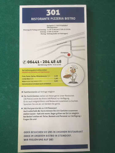 Opinii despre Ristorante Pizzeria Bistro 301 în Wetzlar - Gastronomie und Hotellerie