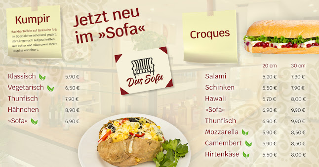 Comentarii opinii despre Das Sofa - Restaurant, Hotel und Spätkauf und Lieferdienst