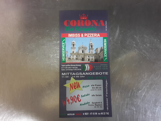 Comentarii opinii despre Pizzeria Corona Mannheim