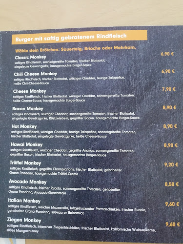 Burger Monkeyz Gotha - Gastronomie und Hotellerie