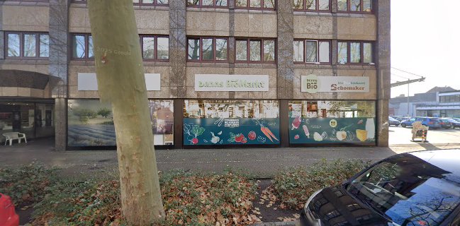 Die Biobäcker Filiale Krefeld mit kleinem Cafébereich